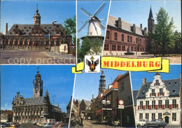72442767 Middelburg Oost-Vlaanderen Schloss Windmuehle Kirchen Rathaus Middelbur - Otros & Sin Clasificación