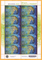 2023  Moldova Sheet Postal Stamps Issue „22 April – Earth Day”  Mint - Moldavie