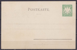 Allemagne Bavière - EP CP Postkarte 5pf Vert - Au Dos: Illustration Inversée "Kraft- Und Arbeitsmachinen-Ausstellung Mün - Postwaardestukken