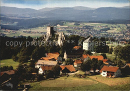 72439828 Regen Burgruine Weissenstein Fliegeraufnahme Regen - Regen