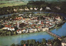 72439815 Wasserburg Inn Fliegeraufnahme Wasserburg - Wasserburg A. Inn