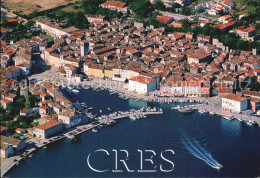 72439742 Cres Hafen Altstadt Fliegeraufnahme Cres - Kroatien