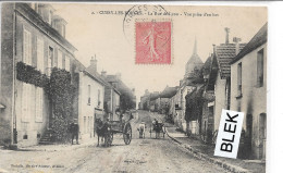 89 . Yonne :  Cussy Les Forges .  La Rue De Lyon . - Altri & Non Classificati