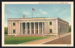 AK Jackson, MI, New United States Post Office  - Altri & Non Classificati