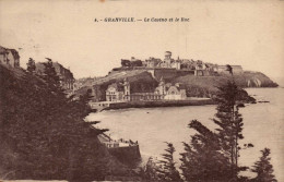 50 , Cpa  GRANVILLE , 4 , Le Casino Et Le Roc (03500) - Granville