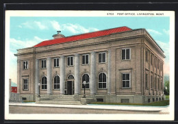 AK Livingston, MT, Post Office  - Altri & Non Classificati