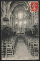 CPA Mary-la-Ville, Interieur De L`Eglise  - Autres & Non Classés