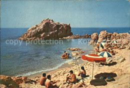 72438409 Calella De Mar Playa De La Roca Grossa Strand Felsen Calella De Mar - Autres & Non Classés