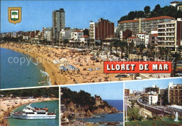 72438316 Lloret De Mar Strand Promenade Yacht Kueste  - Autres & Non Classés