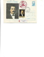 Romania - Postal St.cover Used 1980(74) -  100 Years Since The Death Of General Gh. Magheru - Painting By Gh. Tattarescu - Ganzsachen