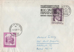 Austria Osterreich 1982 FDC Francis Of Franz Von Assisi, Krems An Der Donau, Briefmarkenasstellung, Krems-Stein, Freud - FDC