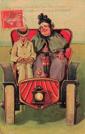 Illustrateur Illustration Humour D'un Gendre L'amitie N'est Pas Une Chimere Automobile Voiture Carte Gauffree - 1900-1949