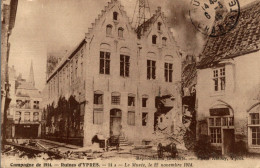 CPA Ruines D'Ypres Le Musée, Le 22 Novembre 1914 - Guerre 1914-18