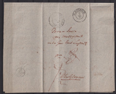 Preussen 1847 Post-Insinuations-Dokument Von Ratibor Nach Ober-Glogau - Prephilately