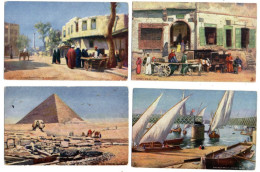 7 CPA COULEUR  OILETTE  EGYPTE  -     PEINTURES SCENES - Otros & Sin Clasificación