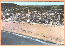 Ppgf/ CPSM Grand Format - CALVADOS - HOULGATE - VUE GÉNÉRALE AÉRIENNE DE LA PLAGE - Houlgate