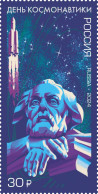 Russia Russland Russie 2024 Space Day Tsiolkovsky Stamp MNH - Russie & URSS