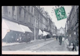 Cp, 45, ORLEANS, Rue Royale, Très Animée, Voyagée 1911 - Orleans