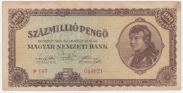 Hungary P 124 - 100.000.000 Pengo 18.3.1946 - VF - Hongarije