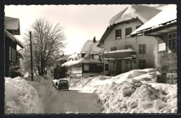 AK Höchenschwand /Schwarzw., Strassenpartie Im Winter  - Höchenschwand