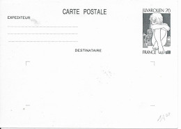 France Entiers Postaux -lot De 2 Cartes Juvarouen 76 Neuf ++ - Cartes Postales Types Et TSC (avant 1995)