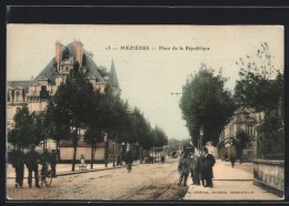 CPA Mézières, Place De La République  - Otros & Sin Clasificación