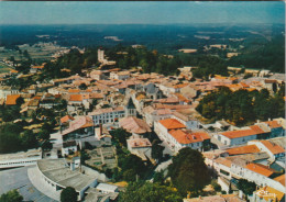 MONTENDRE LES PINS VUE GENERALE AERIENNE CPSM 10X15 TBE - Montendre