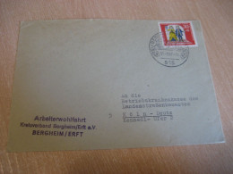 BERGHEIM 1967 To Koln Cancel Cover GERMANY - Lettres & Documents