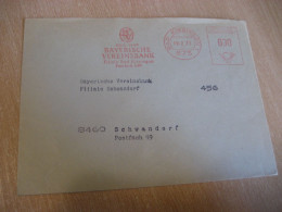 BAD KISSINGEN 1971 To Schwandorf Vereinsbank Meter Mail Cancel Cover GERMANY - Lettres & Documents