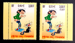 2001 FRANCE N 3370 / 3371 - FÊTE DU TIMBRE GASTON LAGAFFE - NEUF** - Unused Stamps