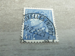 Belgique - Roi Léopold - 4f. - Bleu - Oblitéré - Année 1952 - - Usados