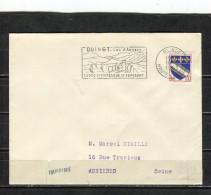 FRANCE - Flamme "Duingt" - Duingt, Le 10/12/1963 Sur Y&T N°1353 - 1961-....