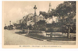 33   ARCACHON   LE  BOULEVARD PROMENADE - Arcachon