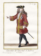 Chevalier De L'Hopital D'Aubrac En France - Domerie D'Aubrac Military Order Of Aubrac Rouergue / Orden / Costu - Prints & Engravings