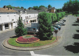 VIVONNE - Le Rond-Point Fleuri Et L'Avenue De La Plage - Vivonne