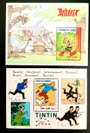 1999 / 2000 BF22 / BF28 - FETE DU TIMBRE ASTERIX / TINTIN - NEUF** - Nuevos