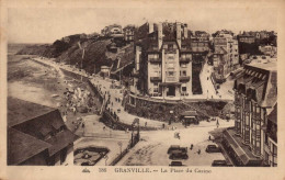 50 , Cpa  GRANVILLE , 186 , La Place Du Casino (03506) - Granville