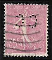 1 04	17	08	N°	202	Perforé	-	CC 36	-	CREDIT COMMERCIAL De France - Used Stamps