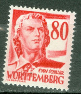 ZOF  Wurttemberg    Yvert   36   * *  TB     - Württemberg