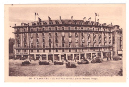 STRASBOURG Le Nouvel Hotel (de La Maison Rouge) (carte Animée) - Straatsburg
