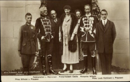 CPA Kronprinzessin Cecilie Von Preußen, Mackensen, Kronprinz Wilhelm, Louis Ferdinand - Royal Families