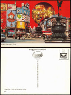 Postcard London EROS On Piccadilly Circus 1980 - Sonstige & Ohne Zuordnung