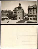 Ansichtskarte Genf Genève Straßenpartie, Geschäfte 1930 - Other & Unclassified