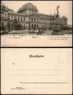 Ansichtskarte Wien K. K. Universität. J. A. V. Liebenberg-Denkmal 1907 - Sonstige & Ohne Zuordnung