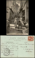 Postcard Algier دزاير Rue Kléber. - Quartier Arabe. Typen AK 1906 - Alger