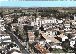 CAUSSADE -  Vue Générale  Aérienne Et Boulevard Léonce Granier - Caussade