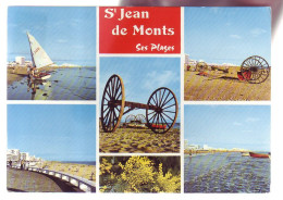 85 - SAINT-JEAN-de-MONTS - VUE SUR LES PLAGES - MULTIVUES - 10137 - Saint Jean De Monts