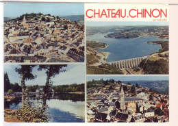 58 - CHATEAU-CHINON - MULTIVUES - 8947 - Chateau Chinon