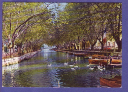 74 - ANNECY - LE CANAL ET LE PONT DES AMOURS - ANIMÉE - 6964 - Annecy