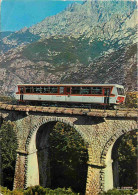 Trains - Trains - Corse - Passage De La Micheline Dans Un Paysage Grandiose - CPM - Voir Scans Recto-Verso - Trains
